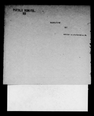 Eastern Navajo Agency Narrative Report, 1917