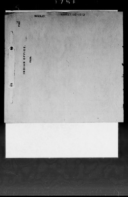 Navajo Superintendent Annual Reports, 1912