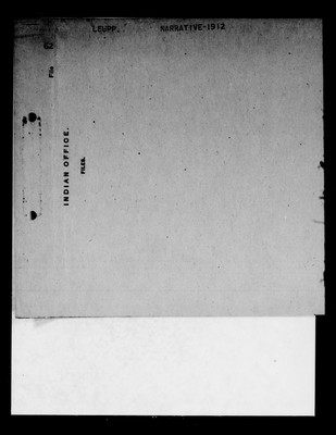 Leupp Superintendent Annual Reports, 1912