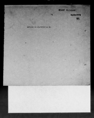 Mount Pleasant Superintendent Annual Reports, 1914