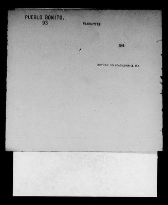 Eastern Navajo Agency Narrative Report, 1916