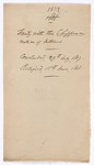 First page of Treaty 70156314